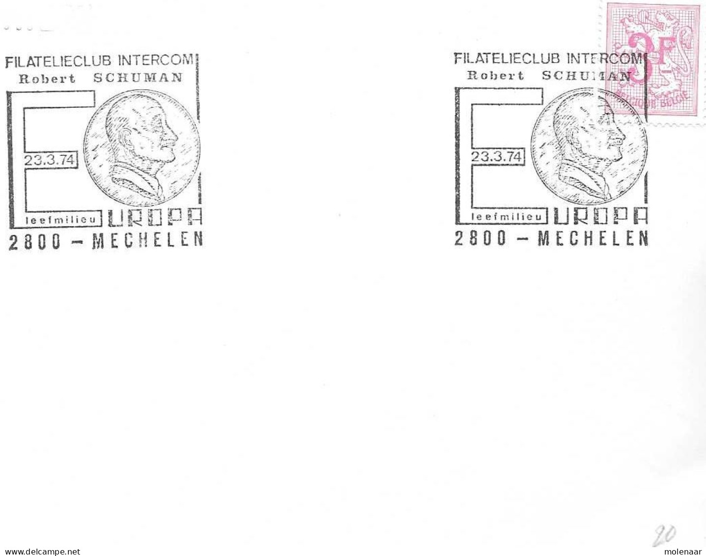 Postzegels > Europa > België > 1951-... > 1961-1970 > Brief Met 1 Postzegel (17024) - Cartas & Documentos