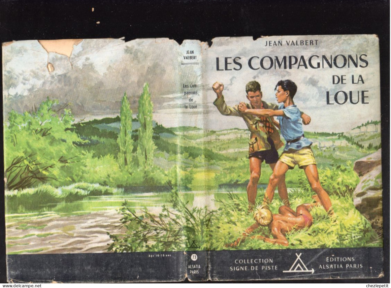 LES COMPAGNONS DE LA LOUE JEAN VALBERT Collection Signe De Piste Alsatia 1954 - Autres & Non Classés