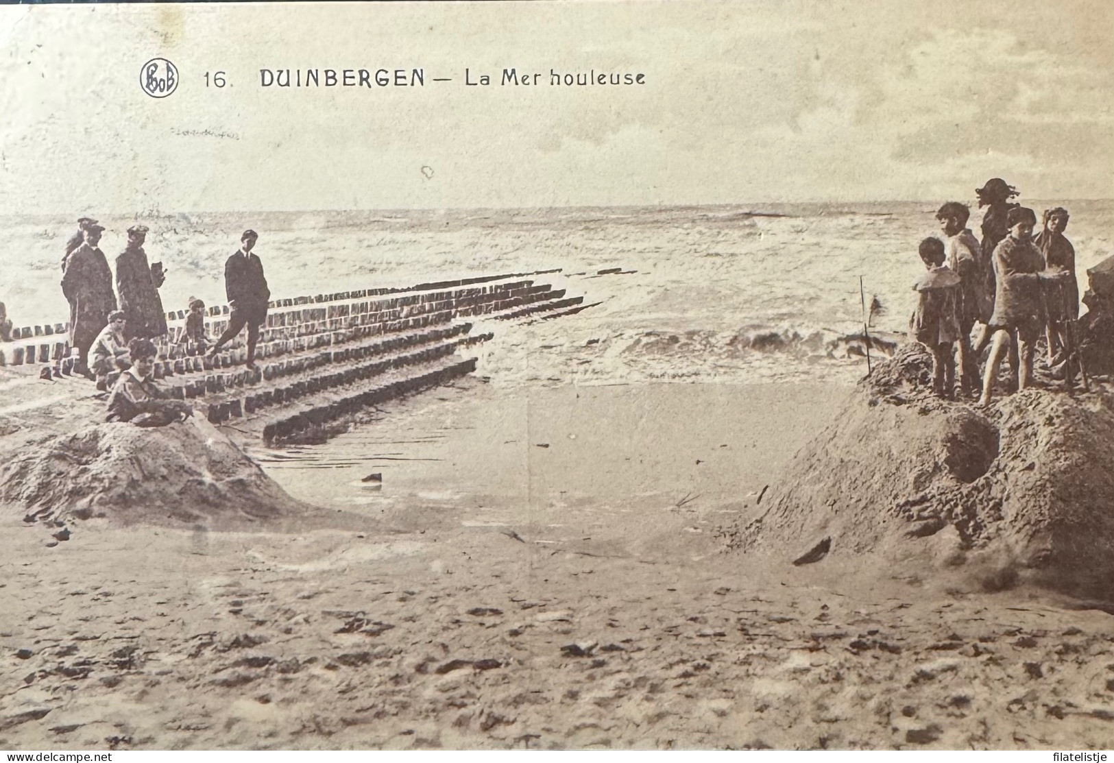 Duinbergen  La Mer Houleuse - Heist