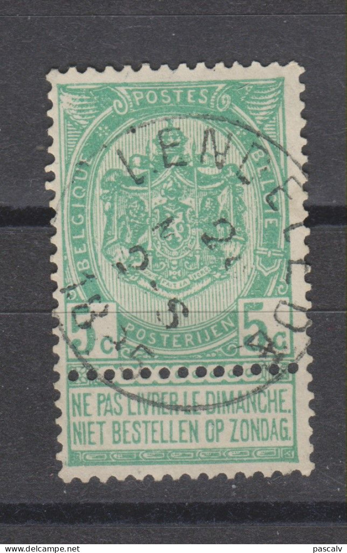 COB 56 Oblitération Centrale LENDELEDE - 1893-1907 Wappen