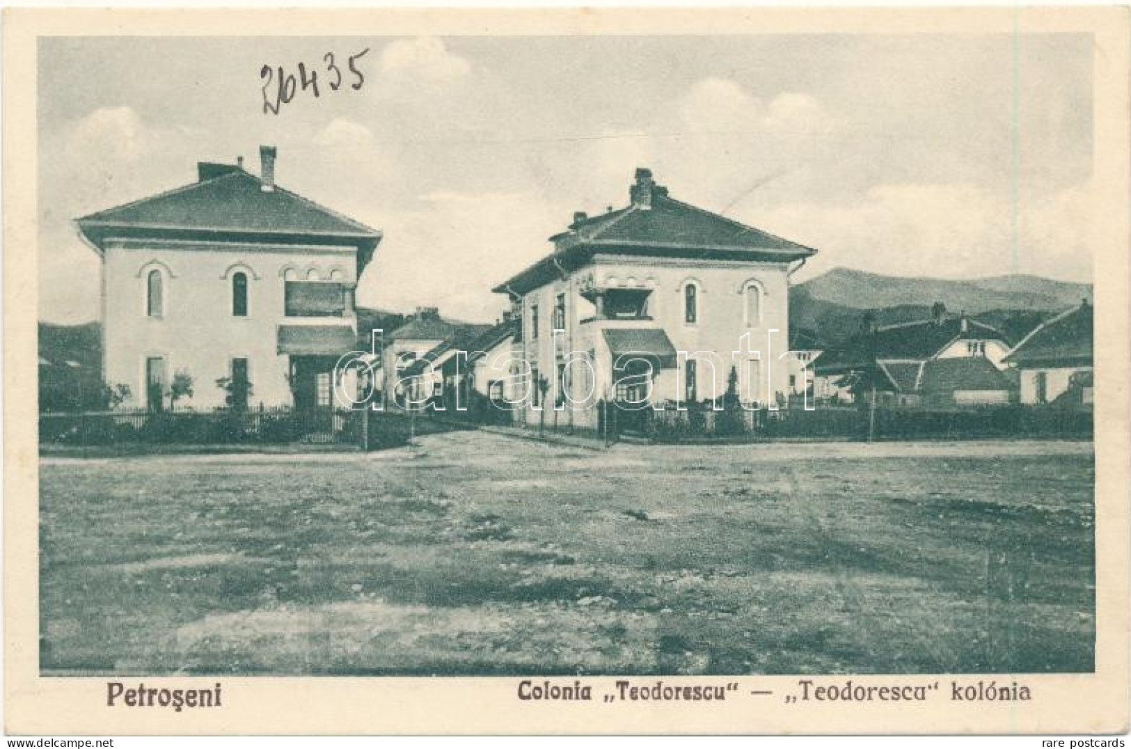 Petrosani - Colonia Teodorescu - Romania