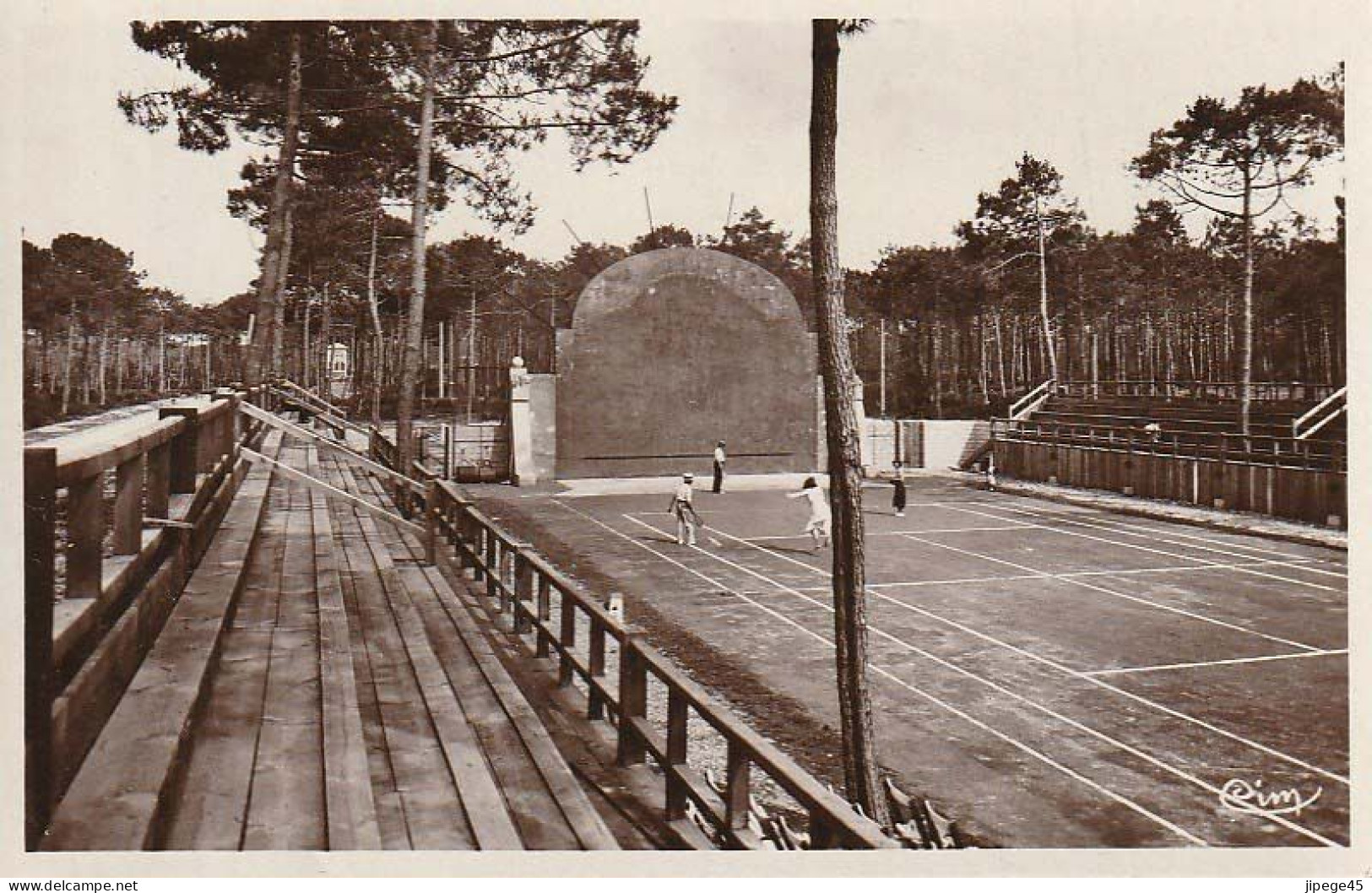 CPSM - MIMIZAN PLAGE - Le Fronton - Mimizan Plage