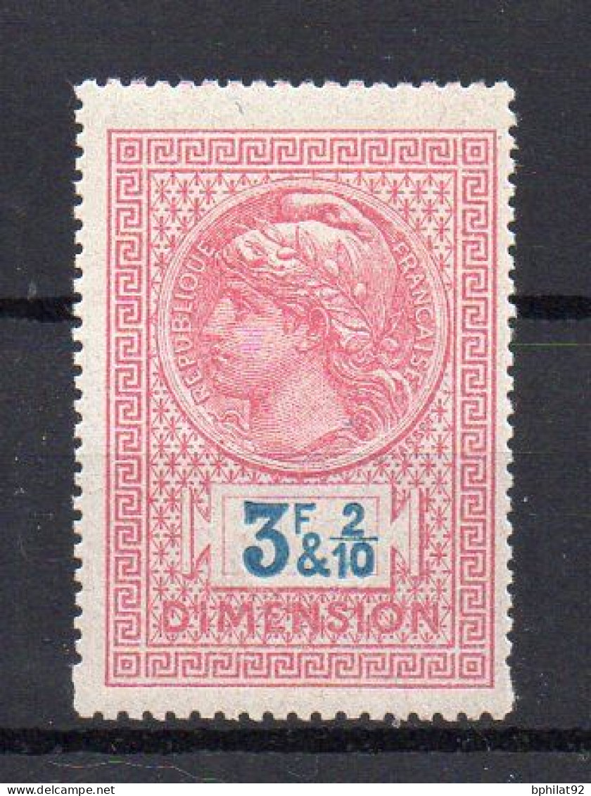 !!! FISCAL, DIMENSION N°56 NEUF * - Stamps