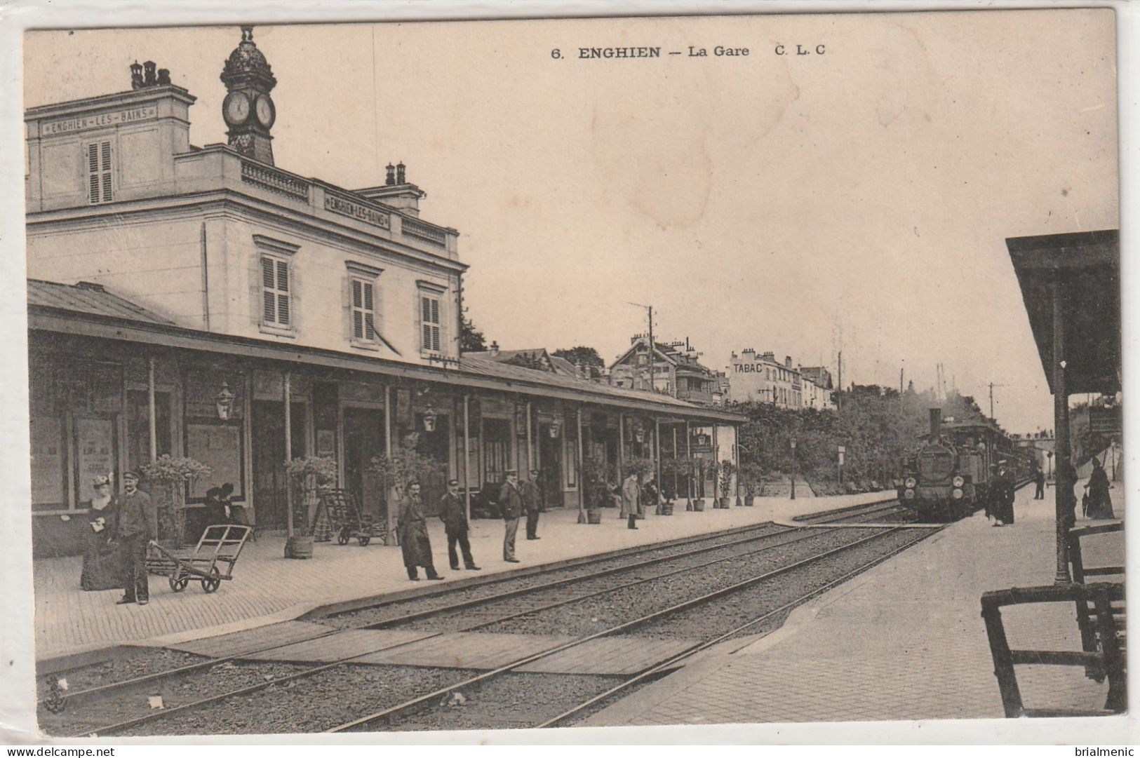 ENGHIEN  La Gare - Enghien Les Bains