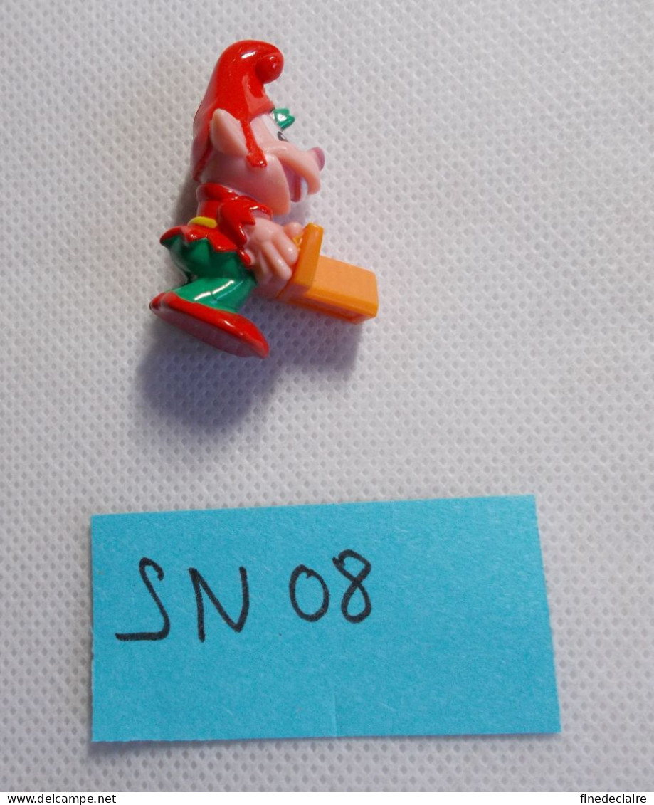 Kinder - Lutins De Noël - Novembre 2005 - Lutin Frise-ruban - SN 08 - Sans BPZ - Figuren