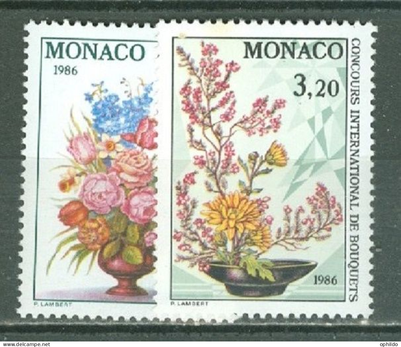 Fleur Monaco 1497/1498 * * TB - Otros & Sin Clasificación