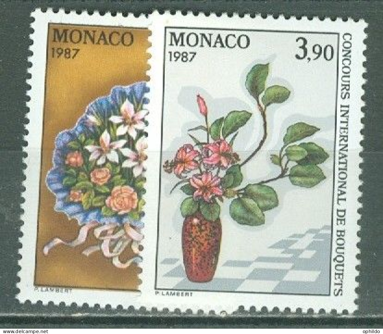 Fleur Monaco 1551/1552 * * TB - Other & Unclassified