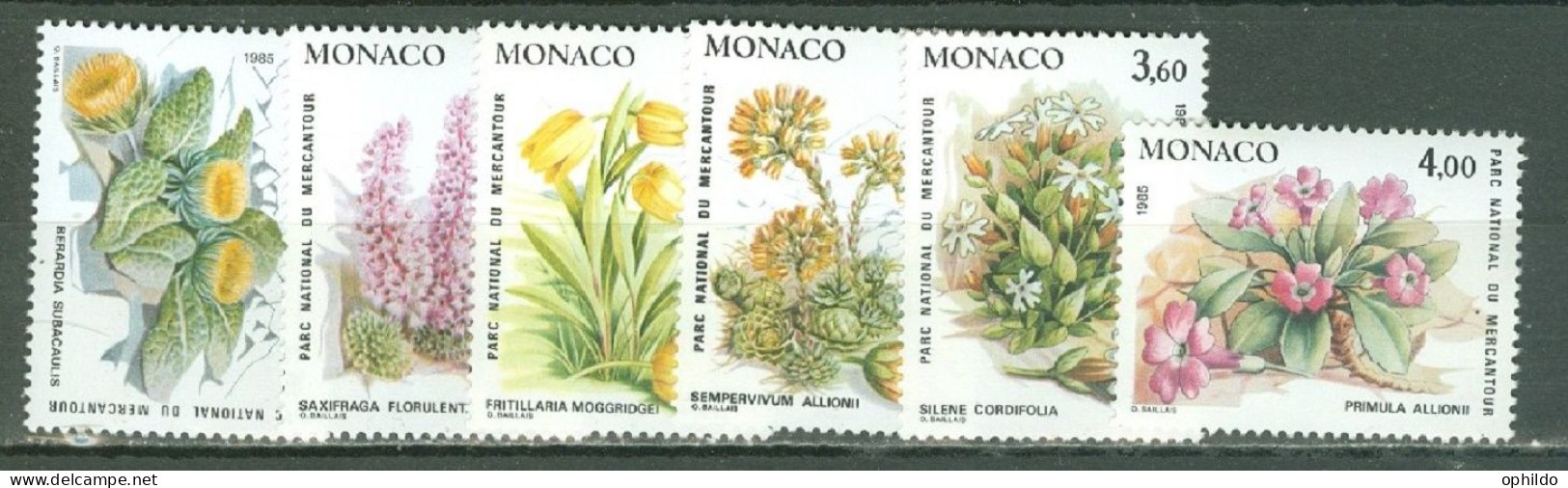 Fleur Monaco 1461/1466 * * TB - Altri & Non Classificati