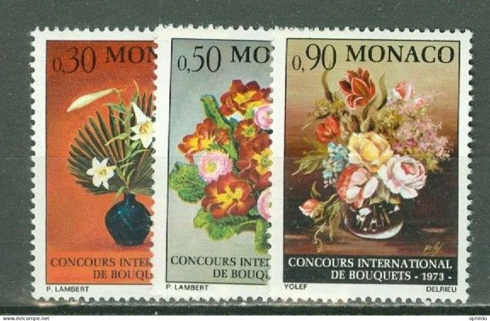 Fleur Monaco 897/899 * * TB - Other & Unclassified