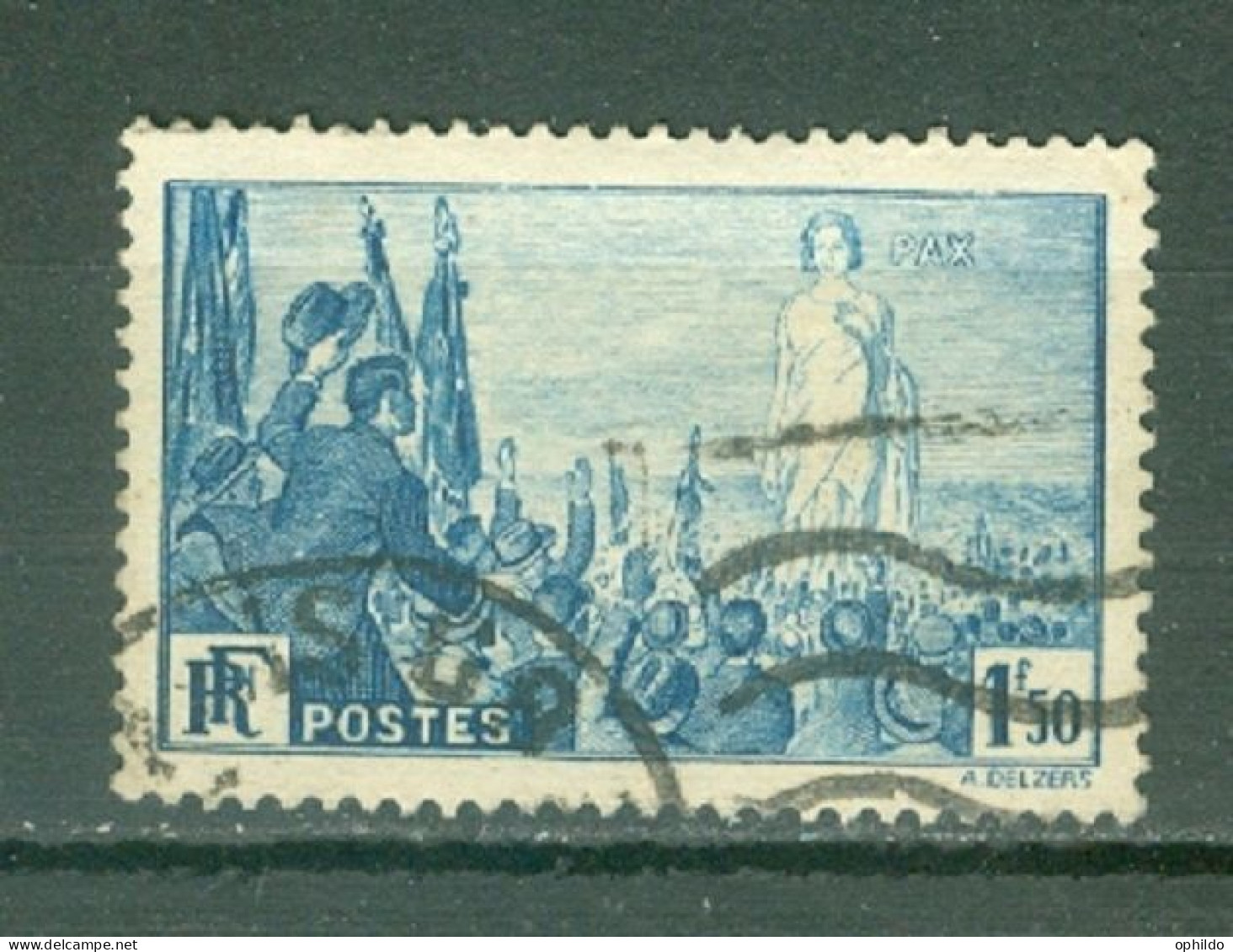 France 328 Ob TB - Used Stamps