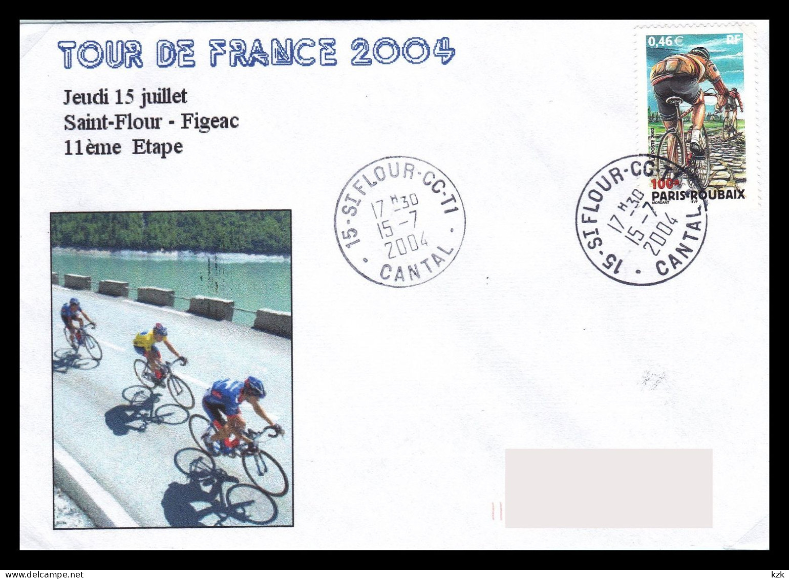 1 27	029	-	Tour De France 2004	-	11ème Etape	St Flour 15/07/2004 - Cycling