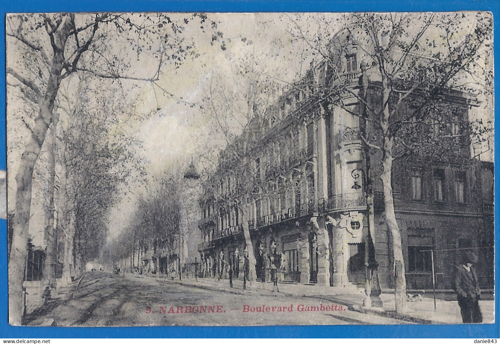 CPA - AUDE - NARBONNE - BOULEVARD GAMBETTA - Petite Animation - Narbonne