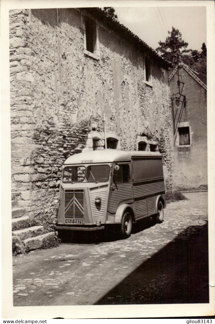 Automobile, Fourgon, Tube Citroen, Photo Rodolphe Gasser Chagny - Automobiles