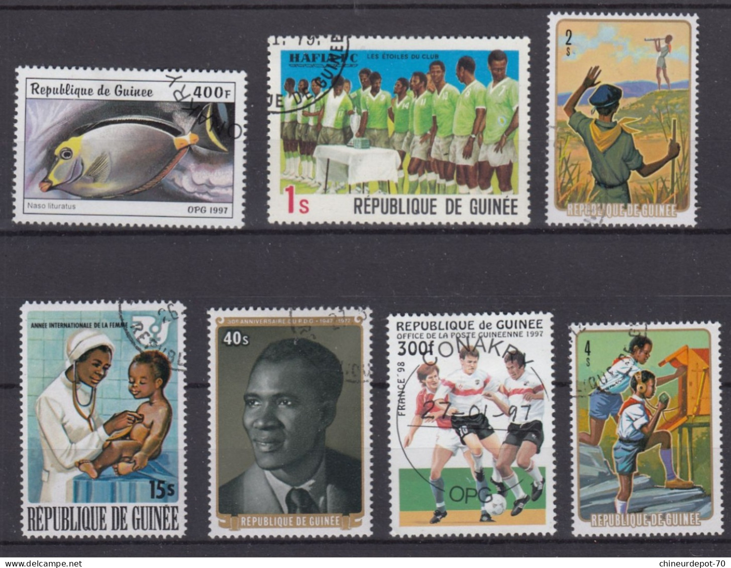 TIMBRES REPUBLIQUE DE GUINEE - República De Guinea (1958-...)