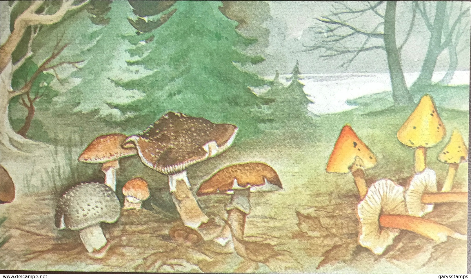 Belgium 1991 Mushrooms Booklet Unused - Funghi