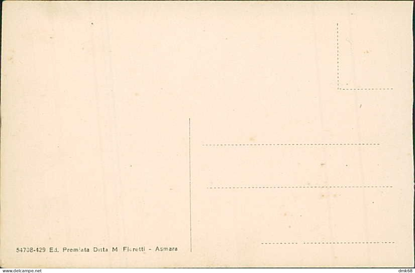 AFRICA - ERITREA - MASSAWA / MASSAUA - DIGA E PANORAMA  - ED. FIORETTI 1920s (12535) - Eritrea