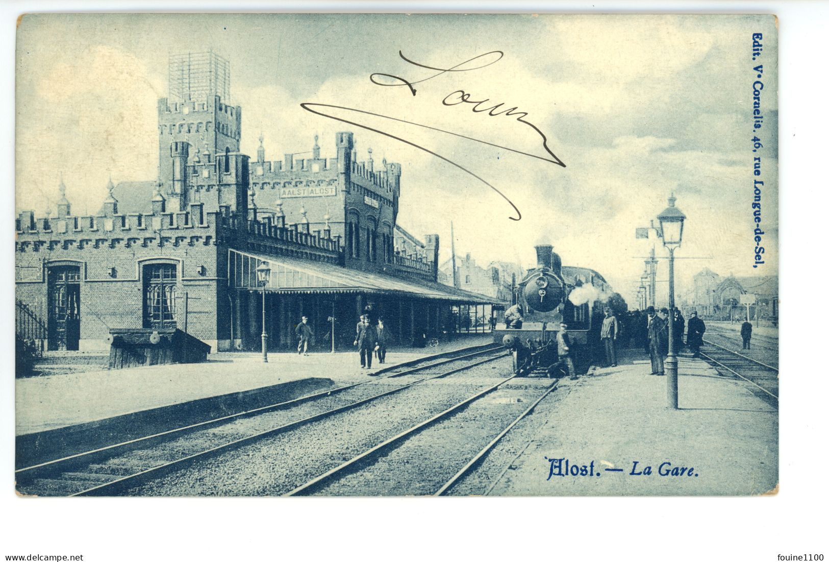 ALOST La Gare ( Train ) ( Aalst ) - Aalst