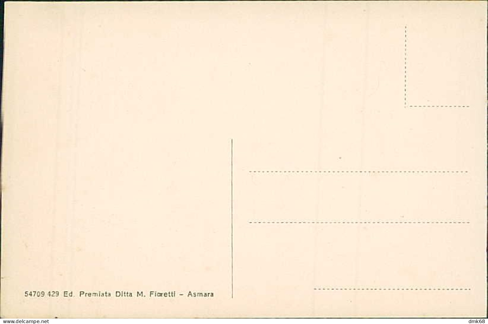 AFRICA - ERITREA - MASSAWA / MASSAUA - LA BANCHINA DEL PORTO  - ED. FIORETTI 1920s (12536) - Erythrée