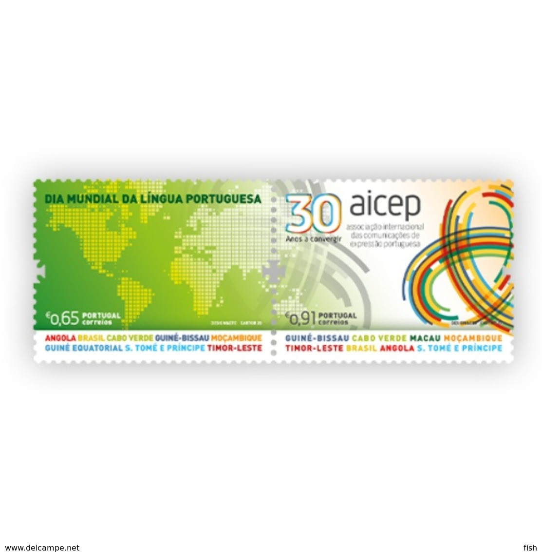 Portugal ** & AICEP 30 Years, World Portuguese Language Day 2020 (9741) - Unused Stamps
