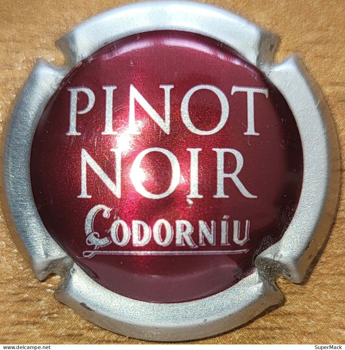 Capsule Cava D'Espagne CODORNIU Série Pinot Noir, Bordeauxfoncé & Argent Nr 22 - Sparkling Wine