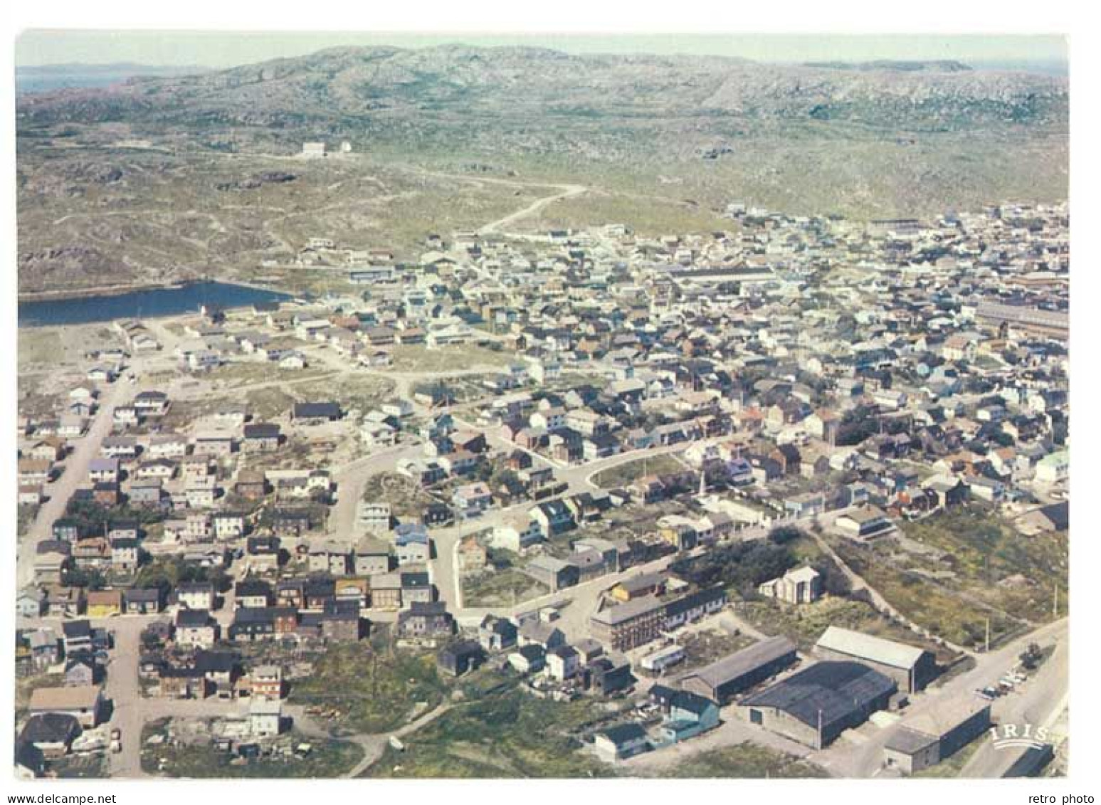 Cpsm Saint Pierre Et Miquelon - Saint-Pierre - Vue Aérienne - San Pedro Y Miquelón