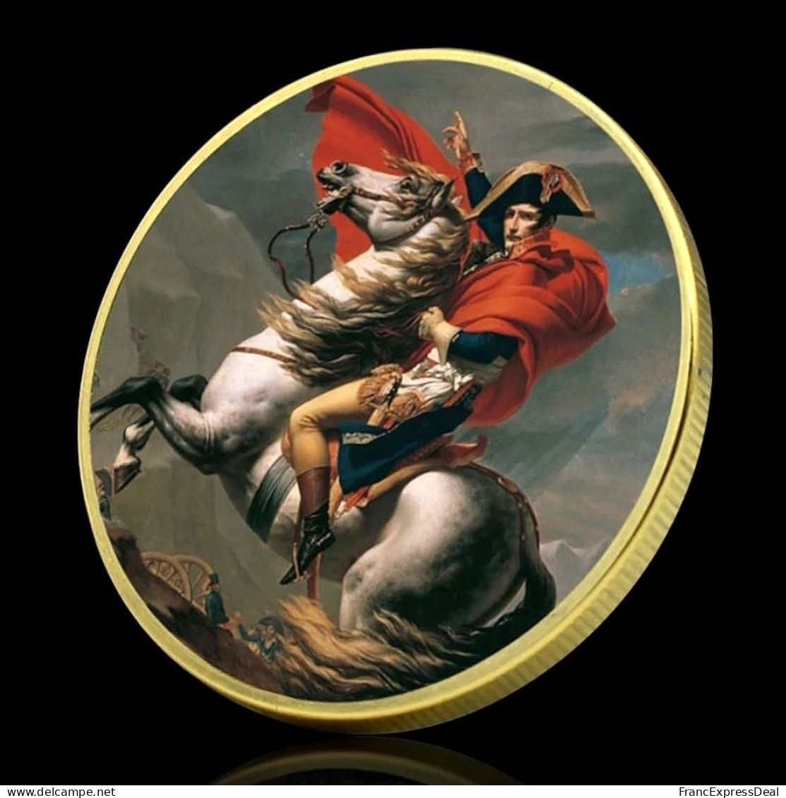 Pièce Médaille NEUVE Plaquée Or - Napoléon Bonaparte - Sonstige & Ohne Zuordnung