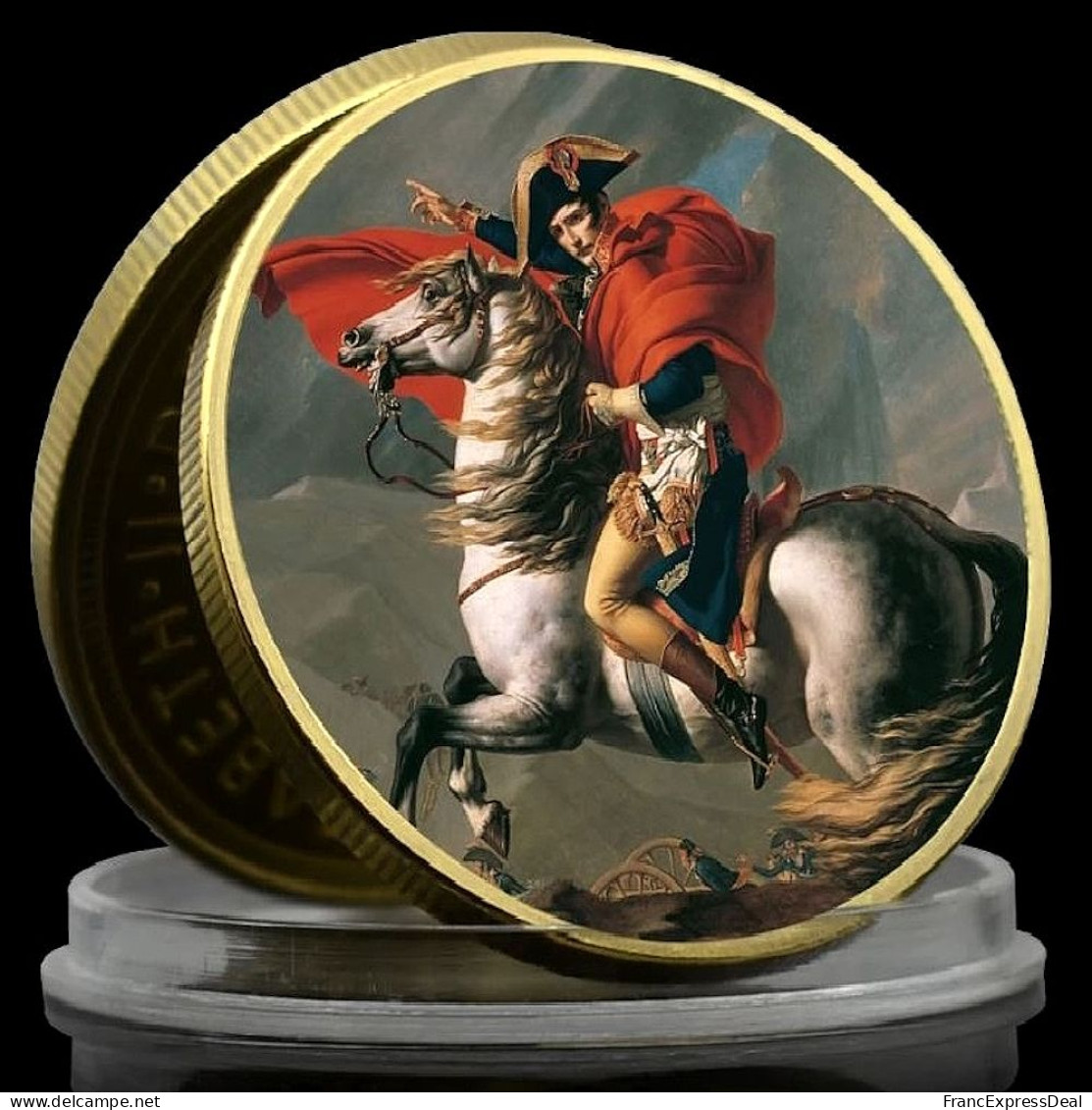 Pièce Médaille NEUVE Plaquée Or - Napoléon Bonaparte - Sonstige & Ohne Zuordnung