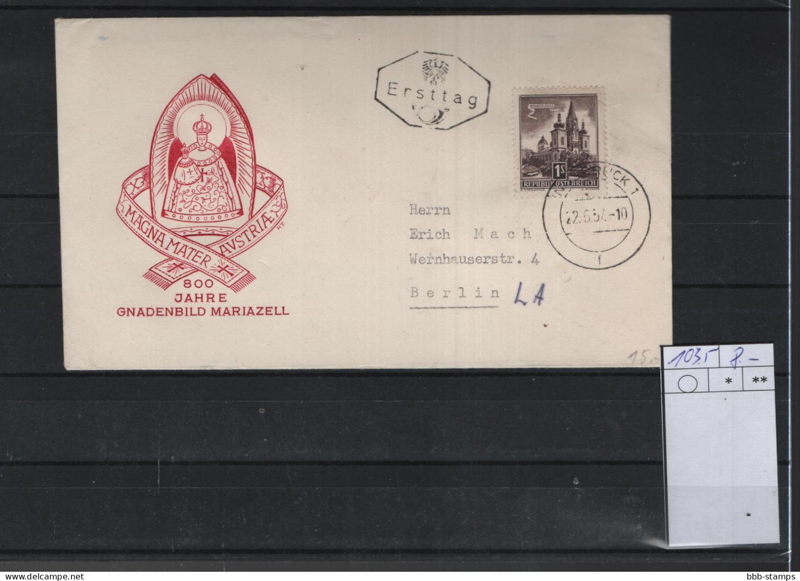 Österreich Michel Kat.Nr. FDC 1035 - FDC