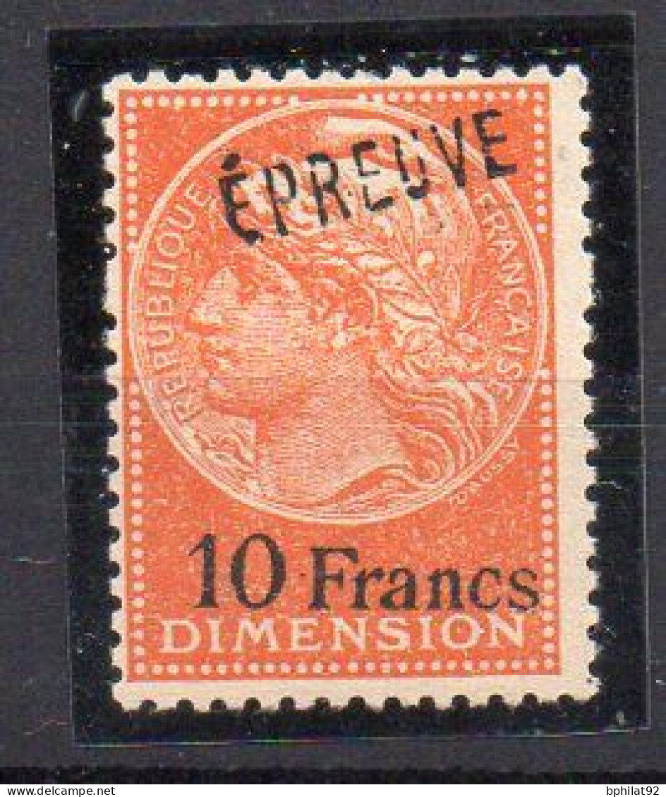 !!! FISCAL, DIMENSION N°79 NEUF* - Timbres