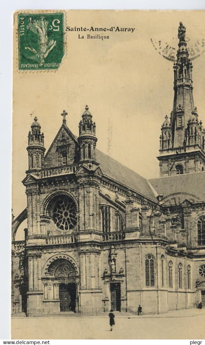 0-56263 01 - STE ANNE D'AURAY - LA BASILIQUE - LOT DE 6 CARTES - Auray