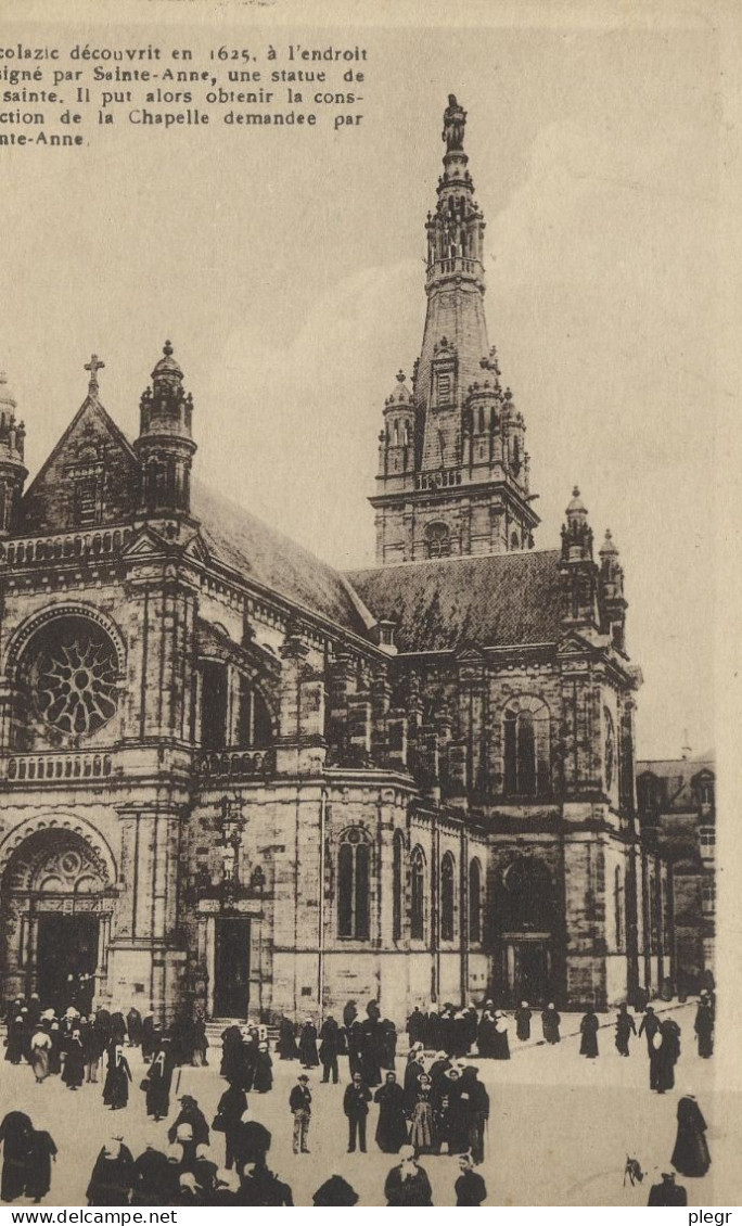 0-56263 01 - STE ANNE D'AURAY - LA BASILIQUE - LOT DE 6 CARTES - Auray