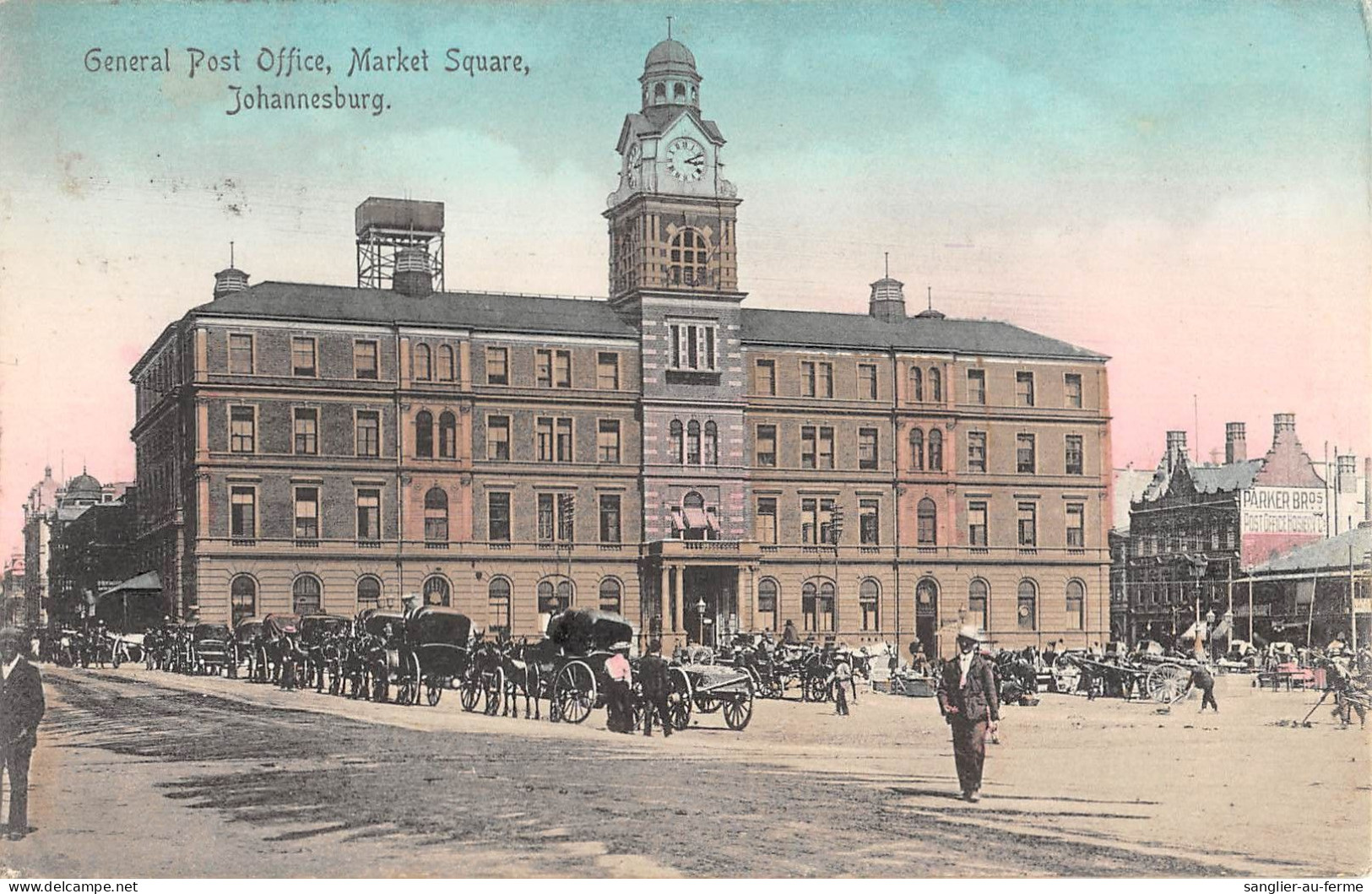 CPA / AFRIQUE DU SUD / GENERAL POST OFFICE / MARKET SQUARE / JOHANNESBURG - South Africa