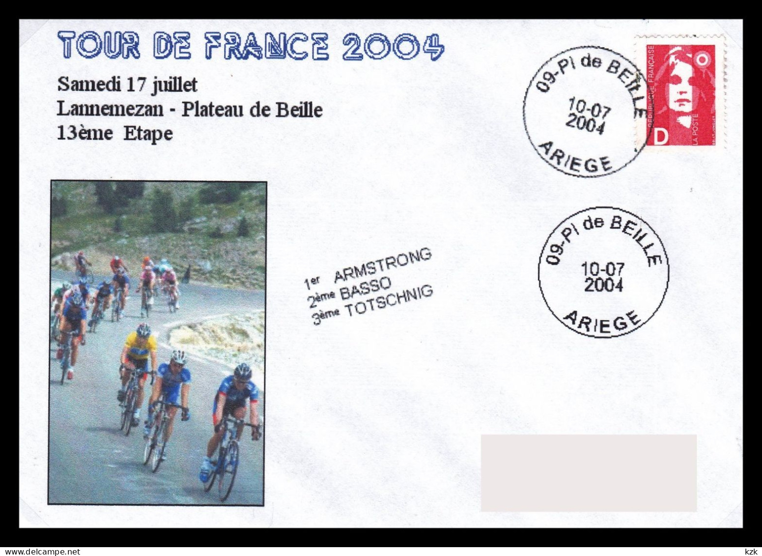 1 27	033	-	Tour De France 2004	-	13ème Etape	Pl. De Beille 10/07/2004 - Radsport