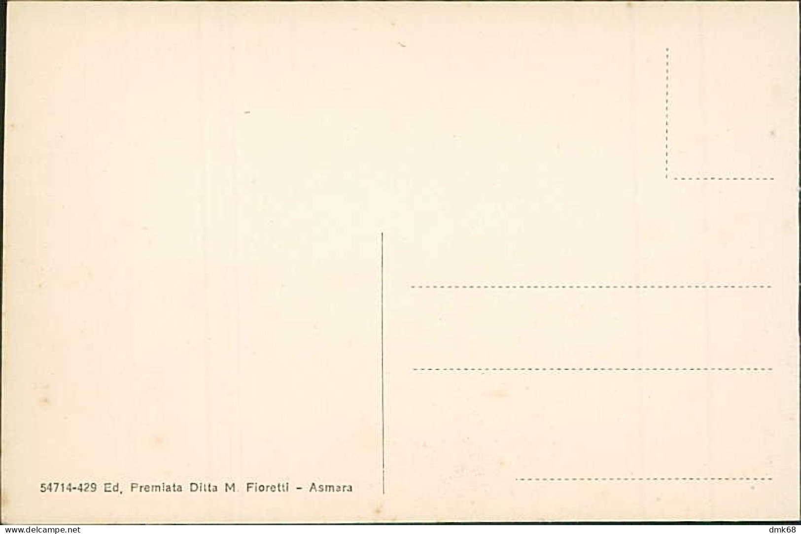 AFRICA - ERITREA - MASSAWA / MASSAUA - BANCA D'ITALIA - TAULUD - ED. FIORETTI 1920s (12538) - Erythrée