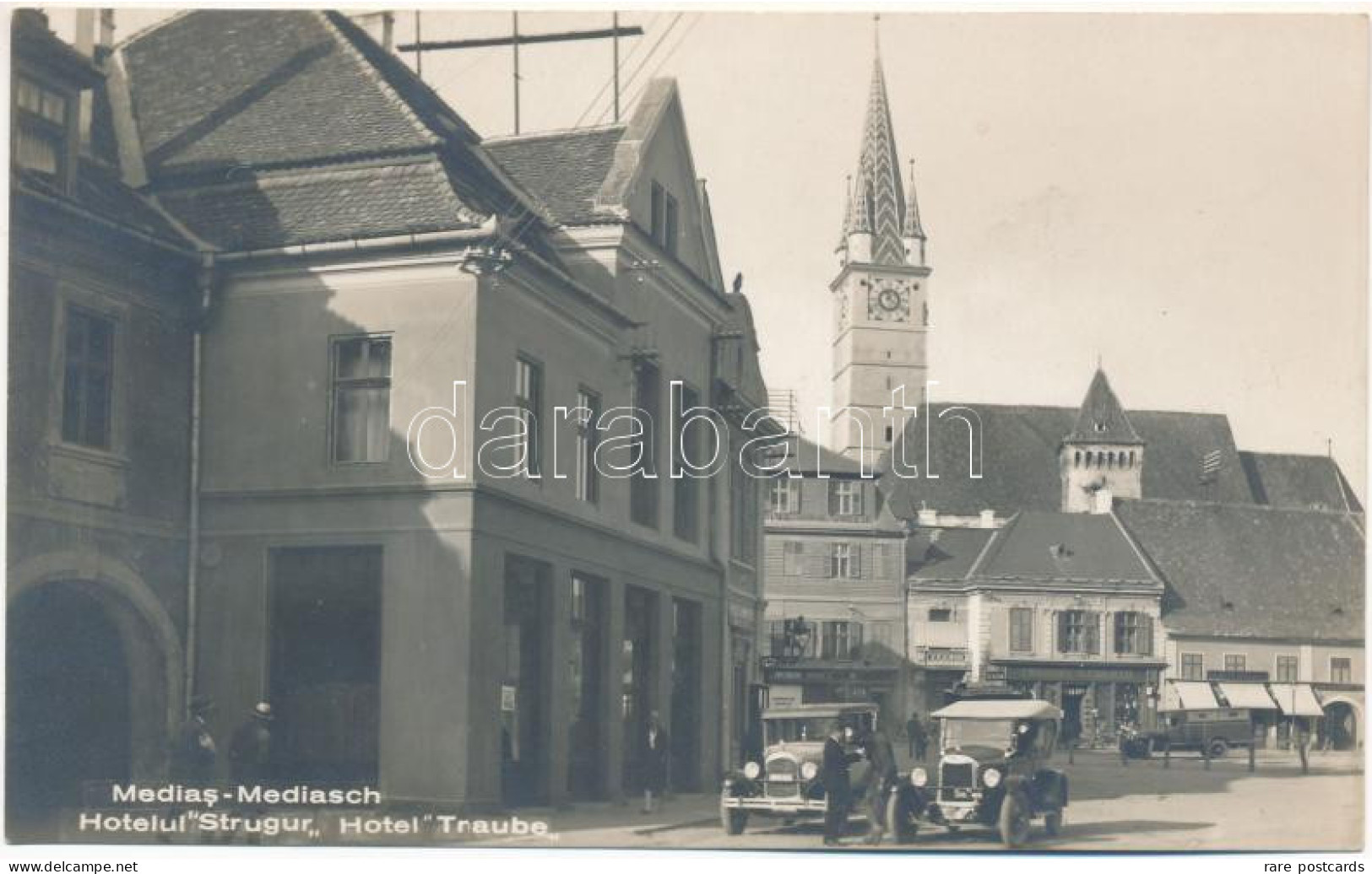 Medias Hotel Traube - Old Time Car - Romania