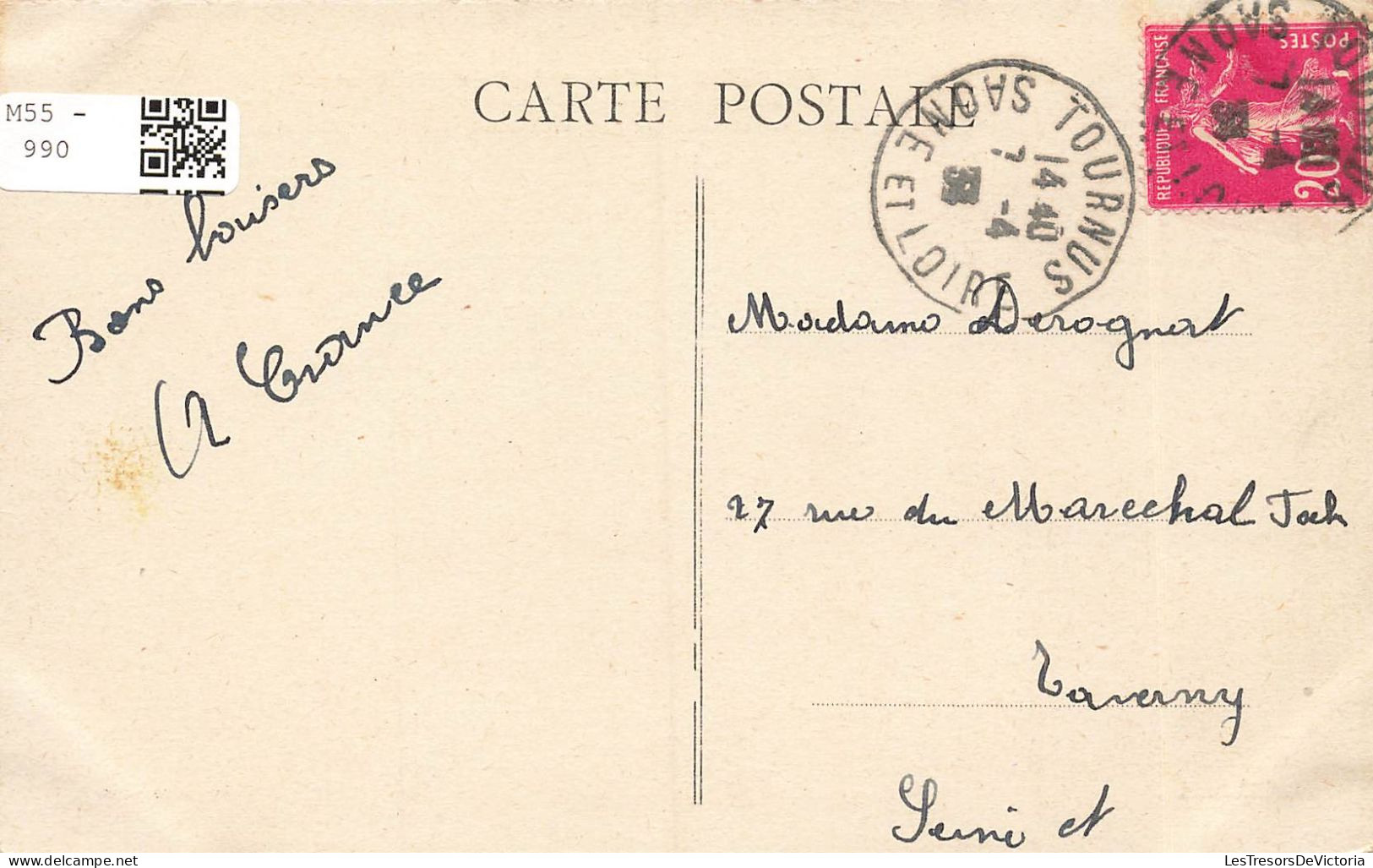 FRANCE - Tournus - Abbaye De Saint Philibert Avec Son Gros Oeuvre De Type Lombard - Colorisé  - Carte Postale Ancienne - Macon