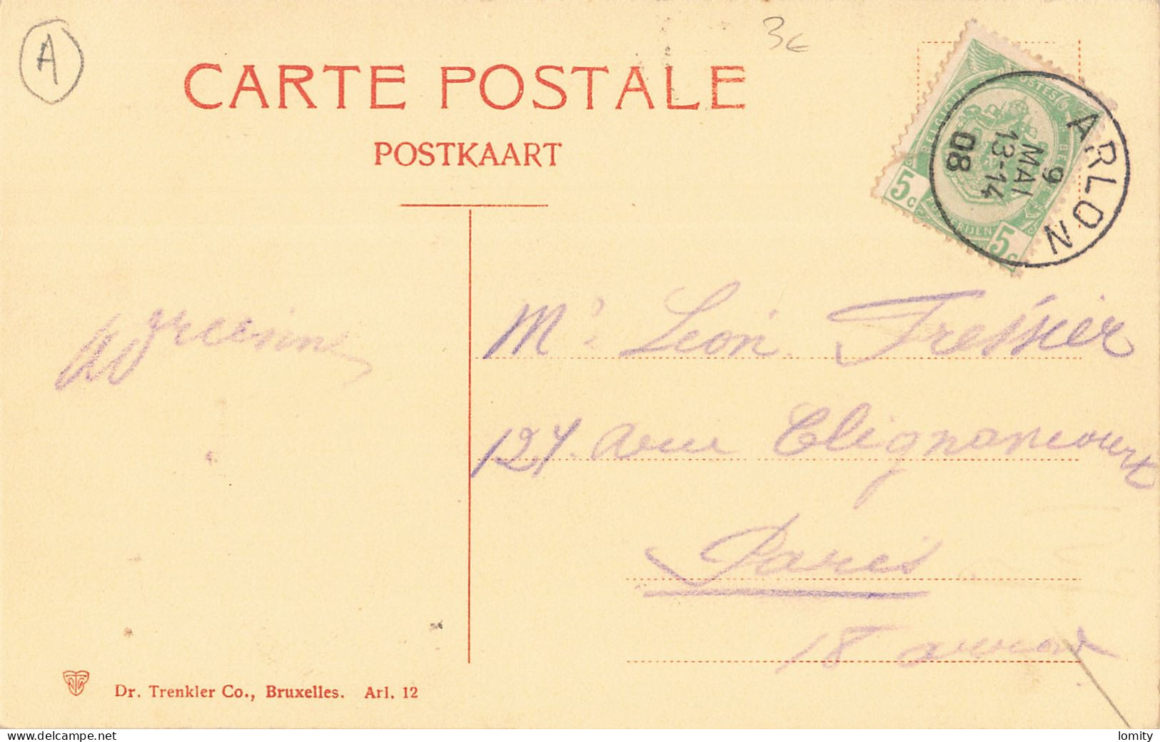 déstockage lot 46 cartes postales CPA Belgique Blankenberghe Arlon Namur Dinant Liege Gand Ostende Bruxelles