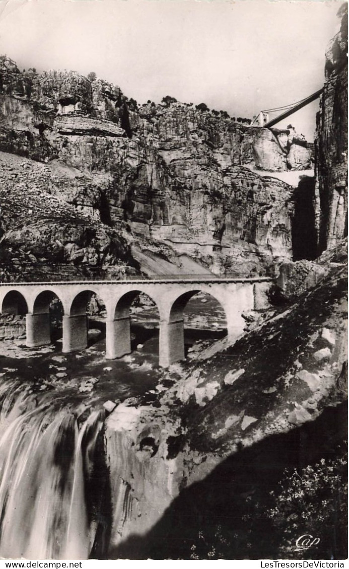 ALGERIE - Constantine - Les Cascades Et Le Pont De Sidi M'Cid - Vue Générale - Carte Postale Ancienne - Konstantinopel