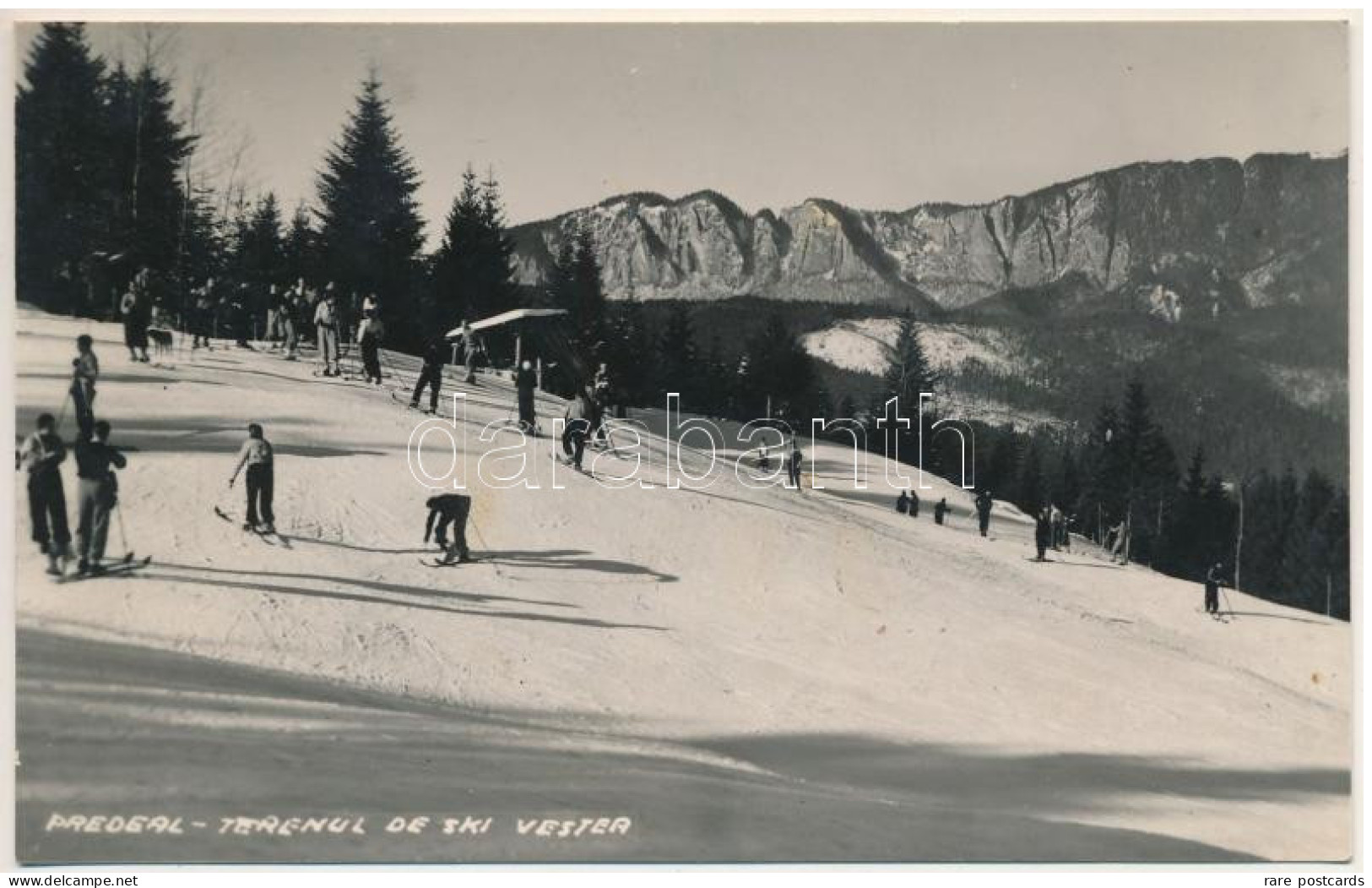 Predeal 1940 - Ski Sport - Rumänien