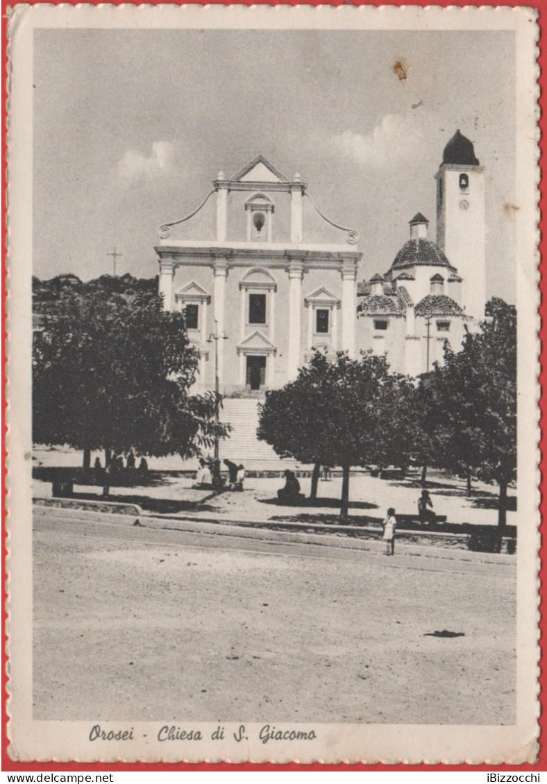 ITALIA - Storia Postale Repubblica - 1958 -  25 Antica Moneta Siracusana - Cartolina Di Orosei  - Viaggiata Da Orosei Pe - 1946-60: Marcofilia