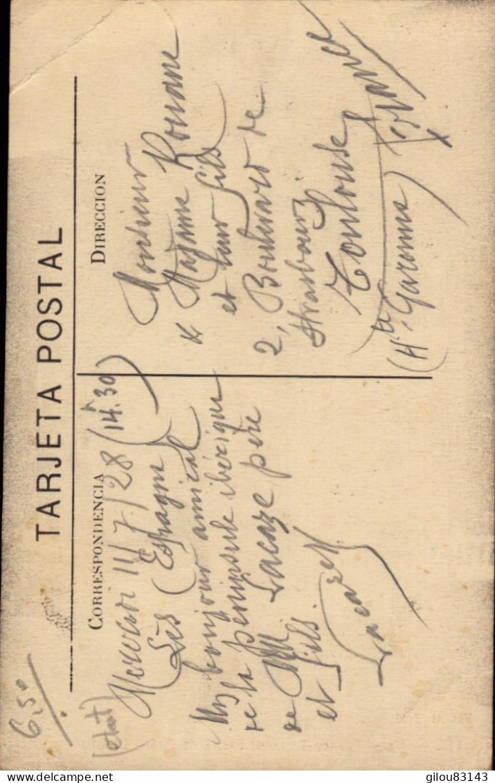 Espagne, Lès - Hotel Franco Espagnol ( Valle De Aran ) + Timbres - Autres & Non Classés