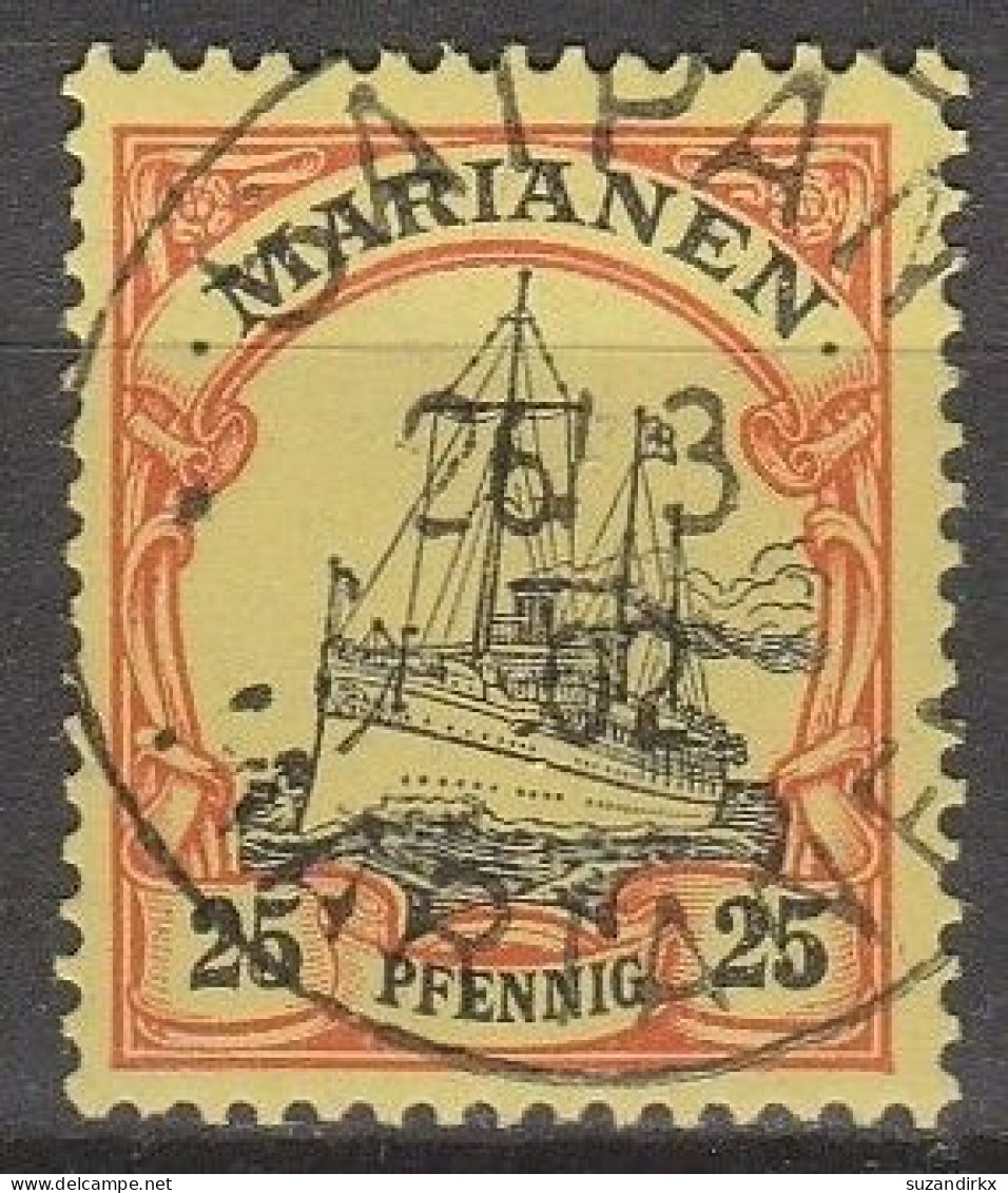 Marianen   .    Michel   .   11      .     O     .      Gestempelt - Isole Marianne