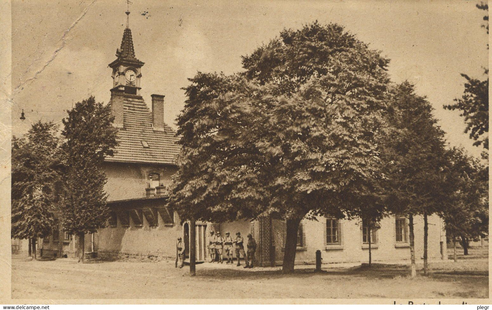 0-57089 01 01 - CAMP DE BITCHE - LE POSTE DE POLICE - Casernes