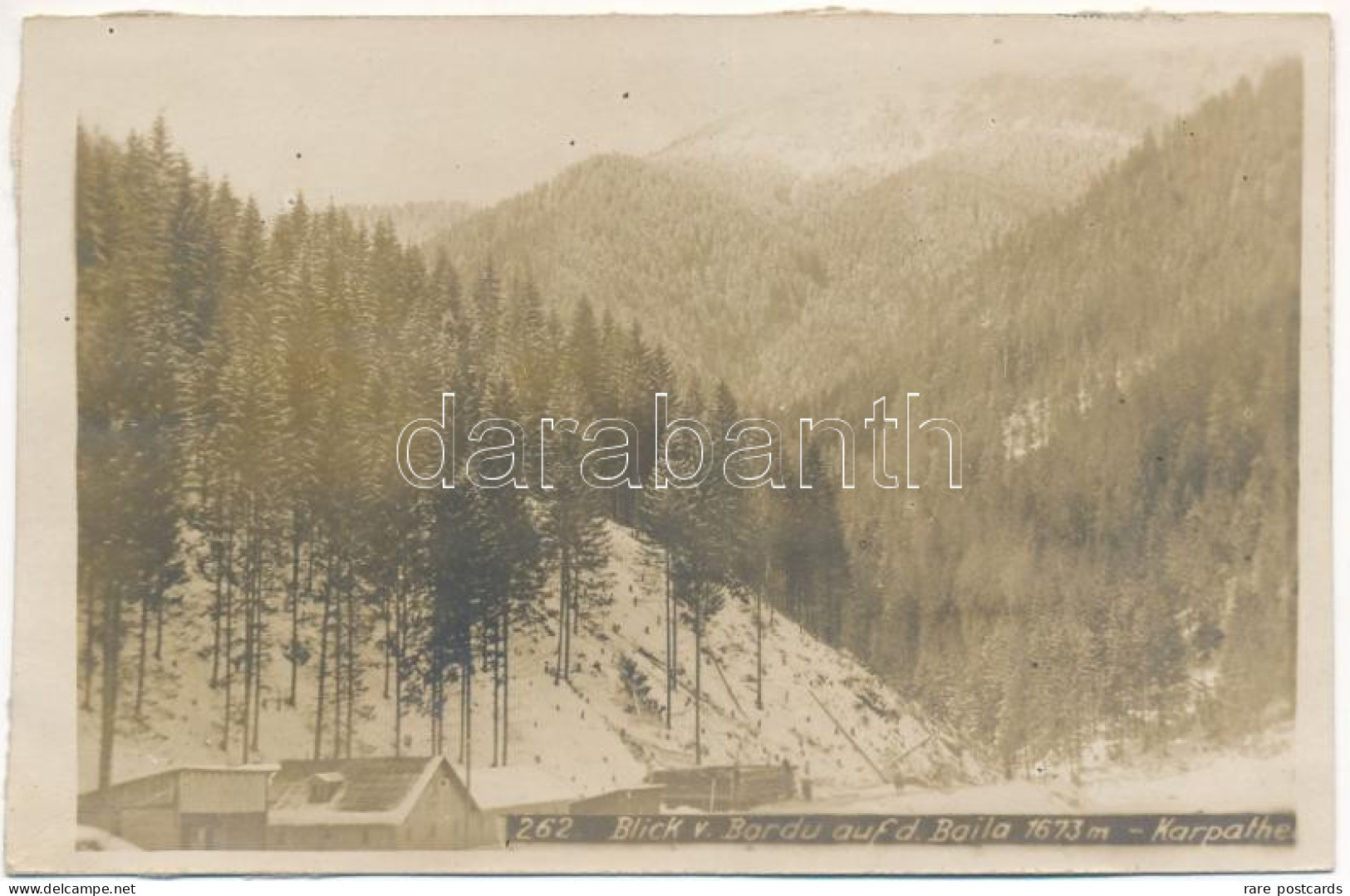 Bardu - WWI K.u.K. Military Camp In The Carpathian Mountains. - Romania