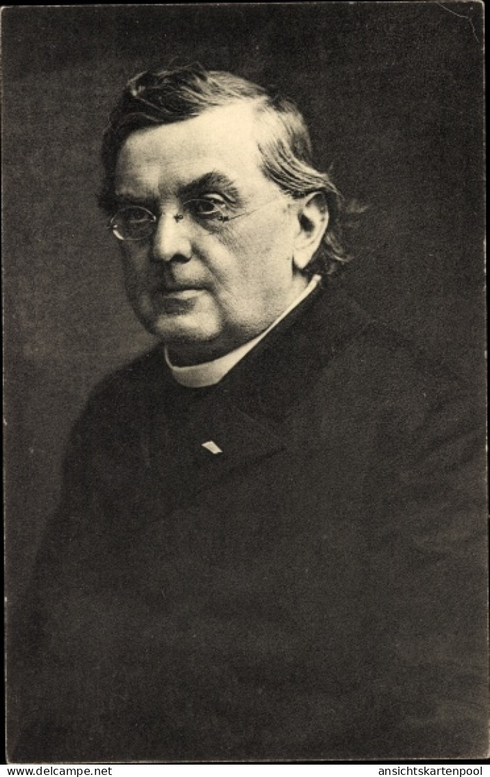 CPA Geistlicher Und Schriftsteller Joseph Hecher, Kreuzesschule - Historical Famous People