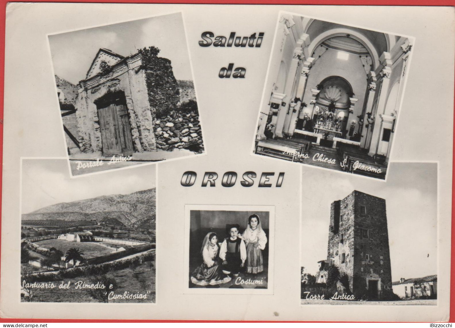 ITALIA - Storia Postale Repubblica - 1958 -  15 Antica Moneta Siracusana - Cartolina Saluti Da Orosei  - Viaggiata Da Or - 1946-60: Poststempel