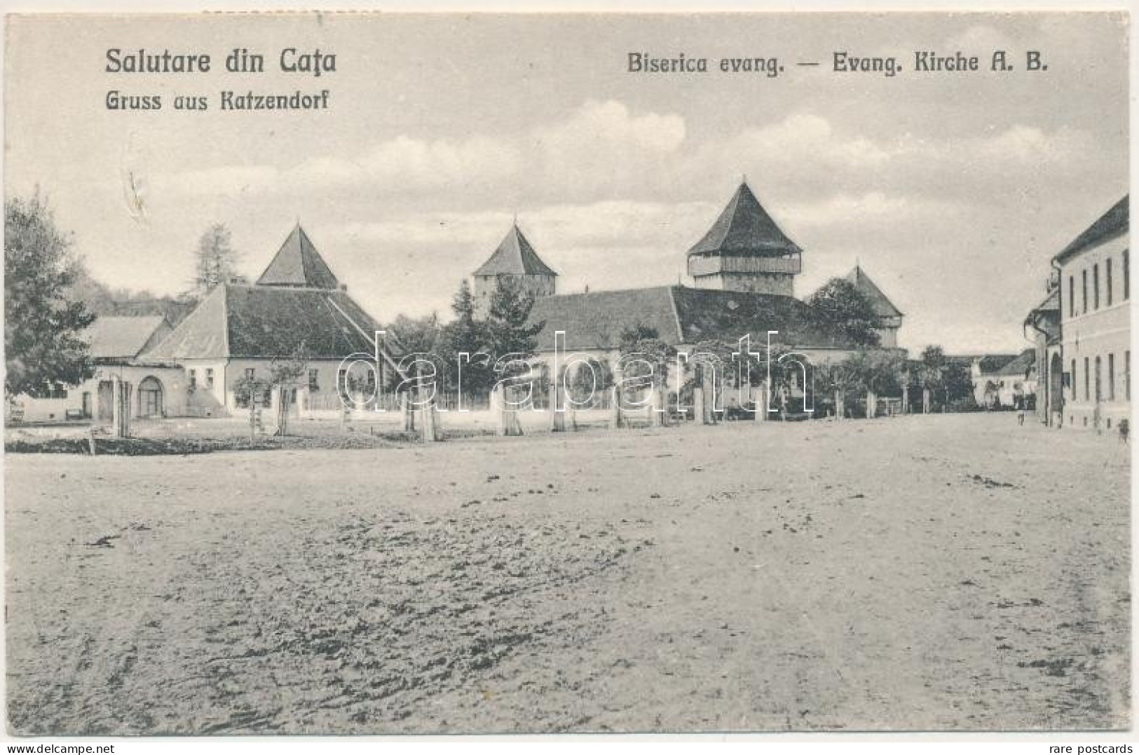 Cata 1924 - Lutheran Church - Romania