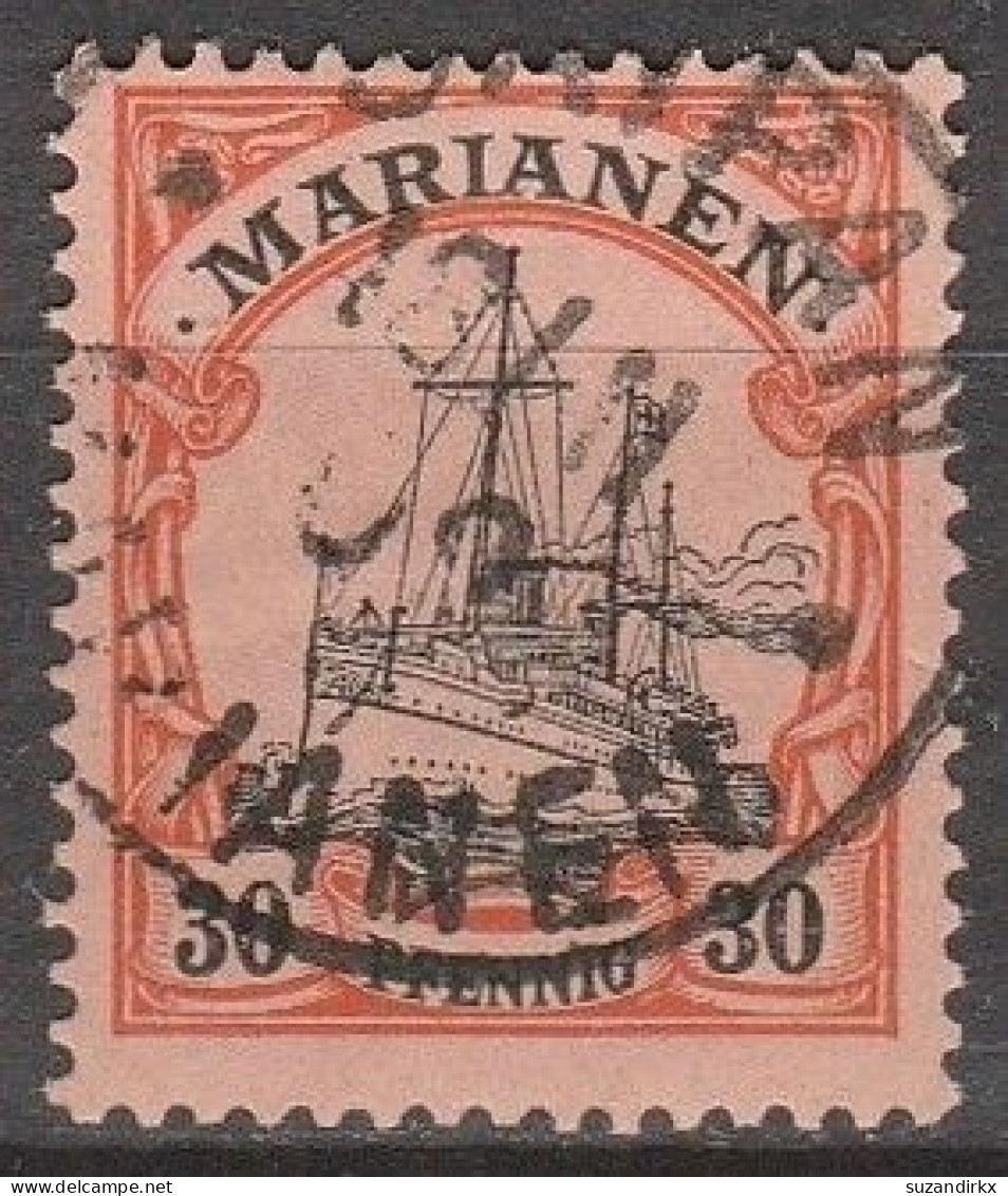 Marianen   .    Michel   .   12      .     O     .      Gestempelt - Islas Maríanas