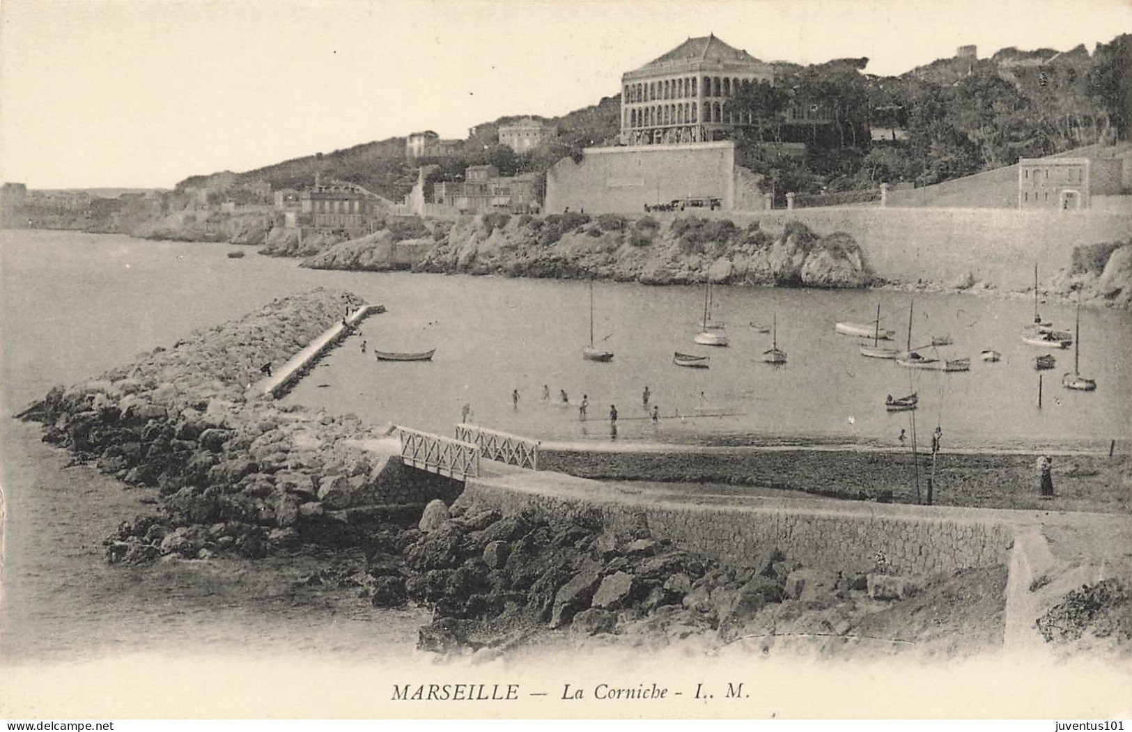CPA Marseille-La Corniche     L2869 - Endoume, Roucas, Corniche, Plages