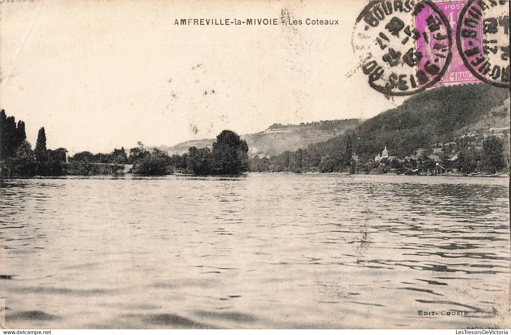 FRANCE - Amfreville La Mivoie - Vue Sur Les Coteaux - Vue Générale - Carte Postale Ancienne - Rouen